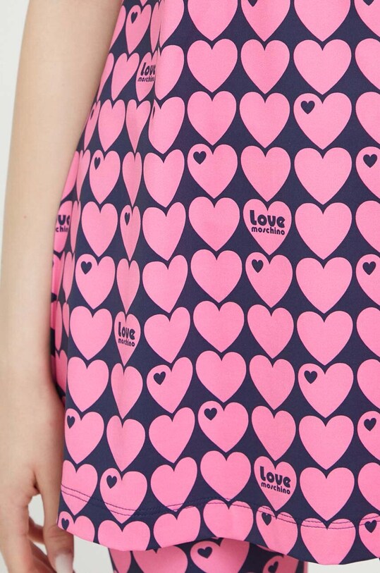 Tričko Love Moschino W.4.H79.00.E.2410 ružová
