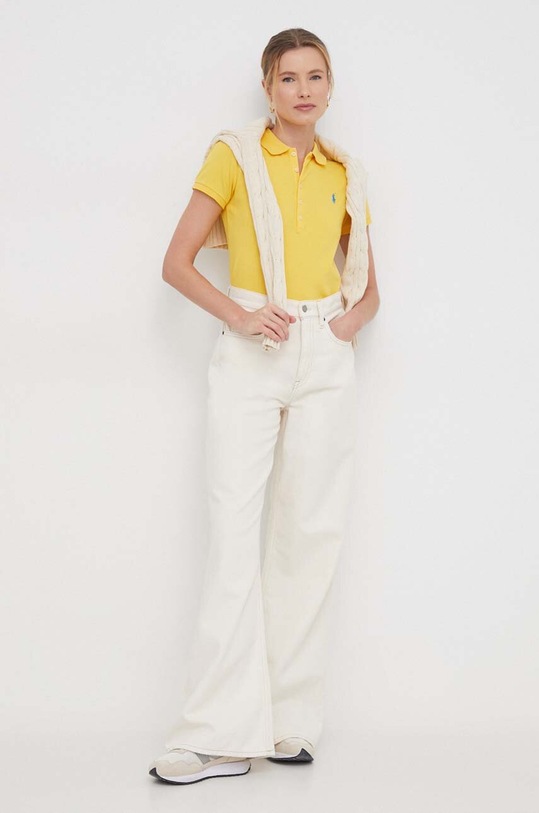 Polo Ralph Lauren polo 211870245 żółty AA00
