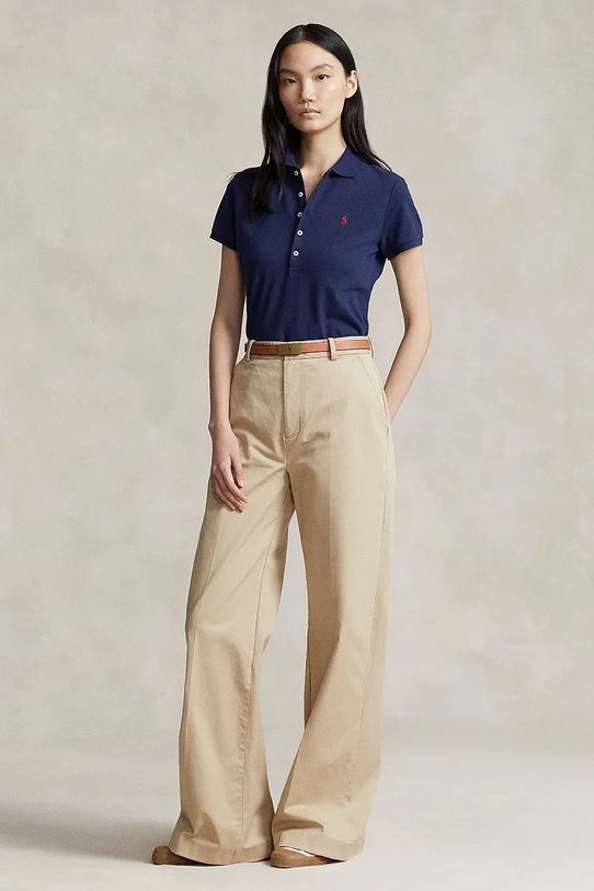 Ρούχα Πόλο Polo Ralph Lauren 211870245 σκούρο μπλε