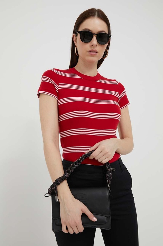 Polo Ralph Lauren t-shirt bawełniany czerwony 211891520