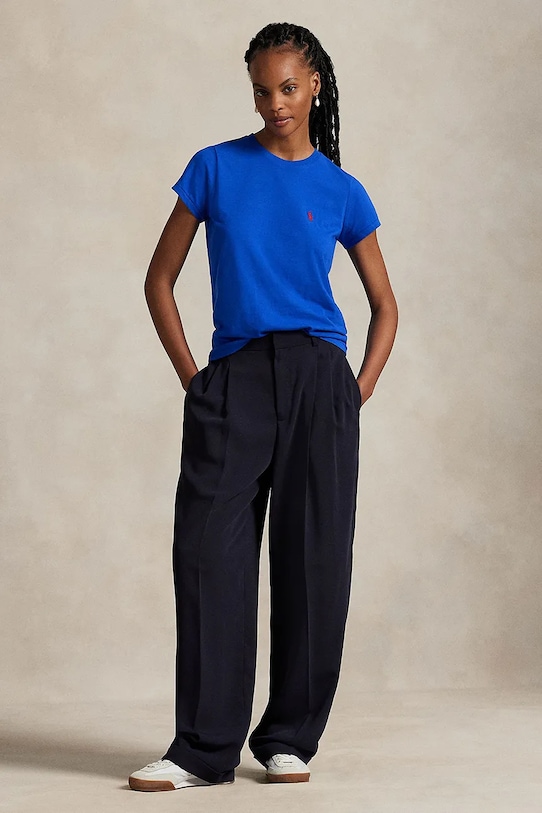 Abbigliamento Polo Ralph Lauren t-shirt in cotone 211898698 blu