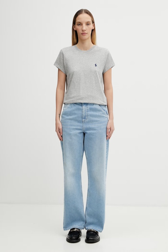 Polo Ralph Lauren cotton t-shirt 211898698 gray