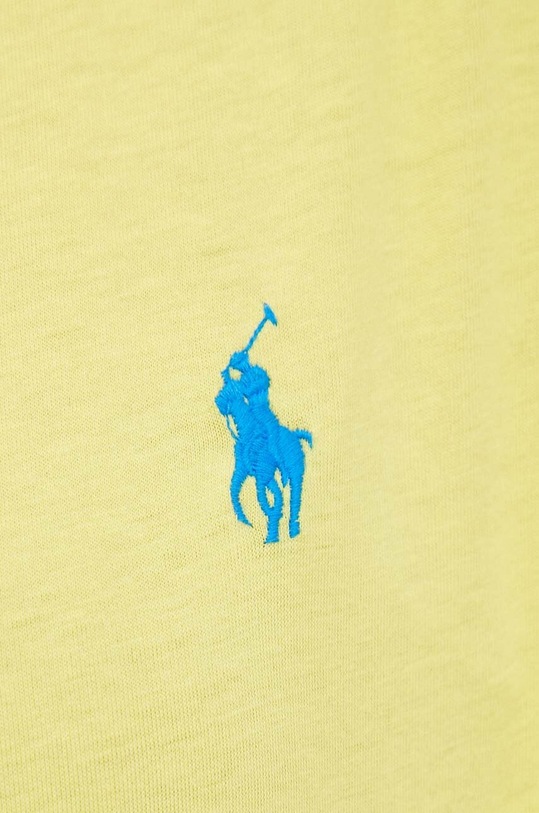 Βαμβακερό μπλουζάκι Polo Ralph Lauren 211898698 κίτρινο