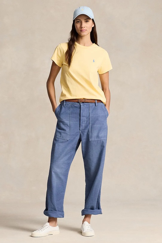 Clothing Polo Ralph Lauren cotton t-shirt 211898698 yellow