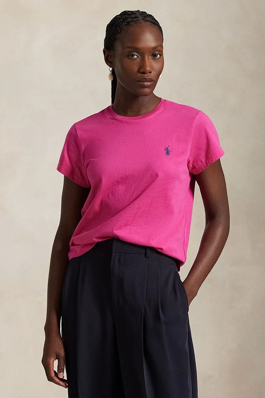 Polo Ralph Lauren cotton t-shirt 211898698 pink AA00