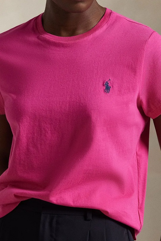Polo Ralph Lauren cotton t-shirt 211898698 pink