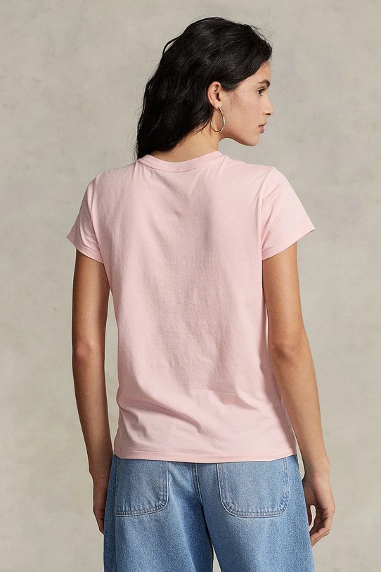 Polo Ralph Lauren cotton t-shirt 211898698 pink AA00