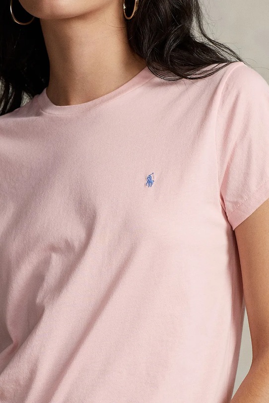 Polo Ralph Lauren t-shirt bawełniany różowy 211898698