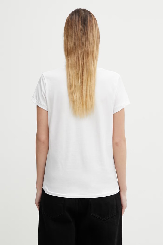 Ρούχα Βαμβακερό μπλουζάκι Polo Ralph Lauren 211902403 λευκό