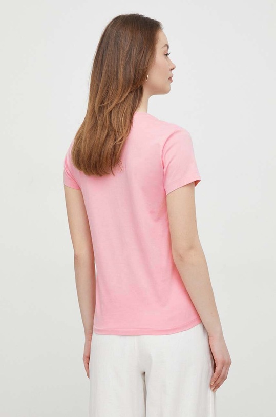 Одяг Бавовняна футболка Polo Ralph Lauren 211902403 рожевий