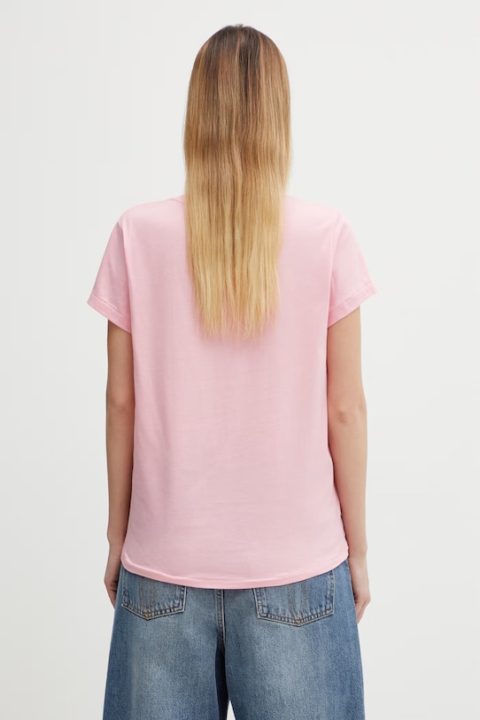 Дрехи Памучна тениска Polo Ralph Lauren 211902403 розов