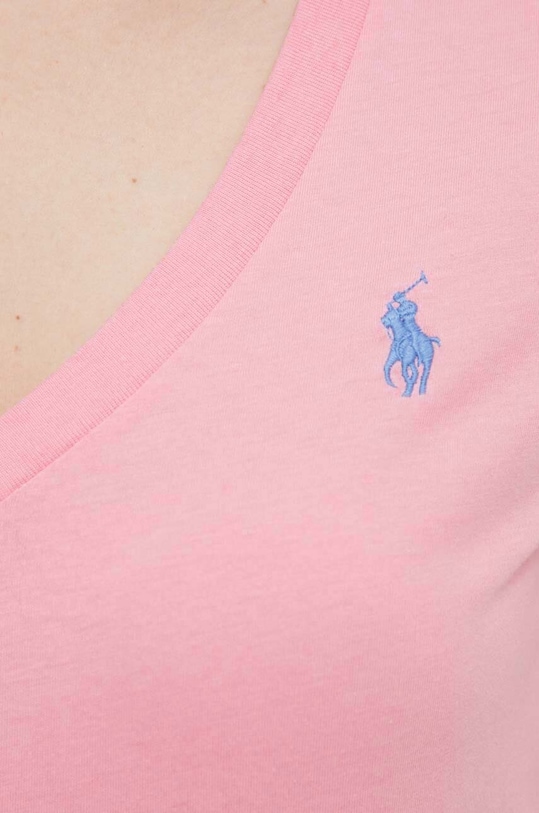 Bavlnené tričko Polo Ralph Lauren 211902403 ružová