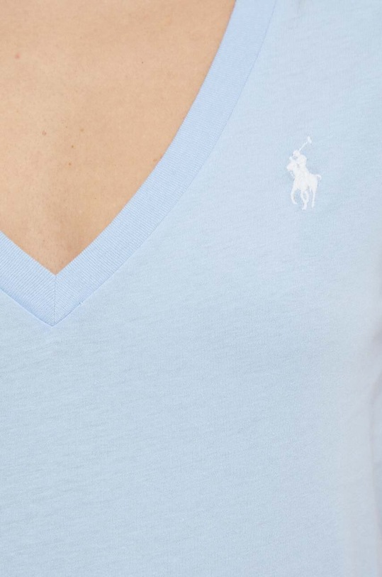 Bavlnené tričko Polo Ralph Lauren 211902403 modrá