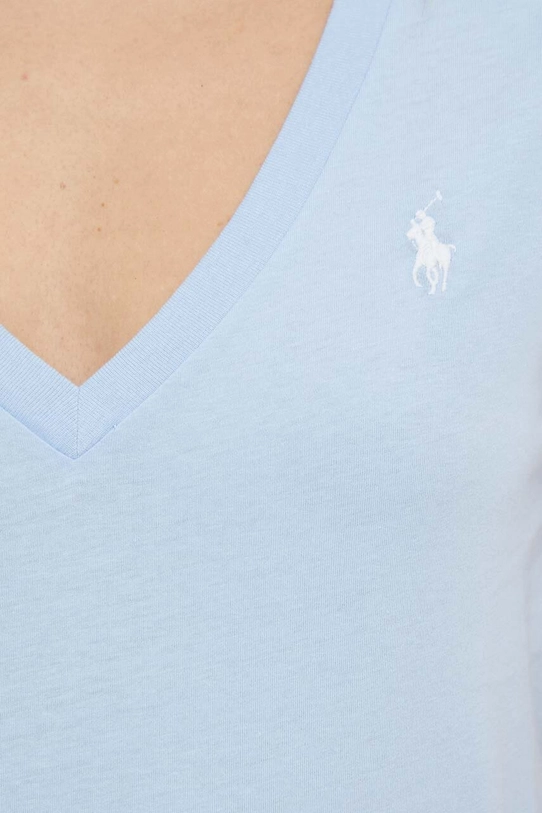 Bavlněné tričko Polo Ralph Lauren 211902403 modrá