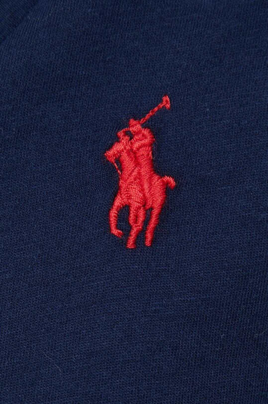 Pamučna majica Polo Ralph Lauren 211902403 mornarsko plava