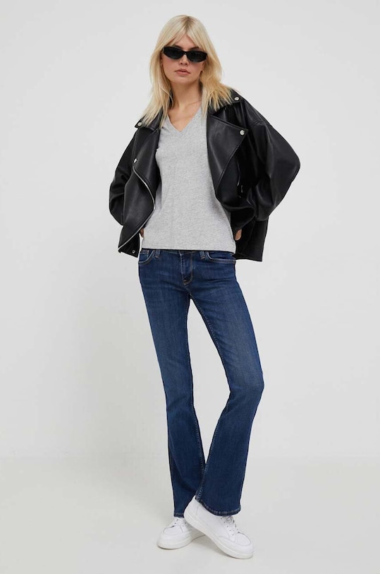 Polo Ralph Lauren t-shirt bawełniany 211902403 szary AA00