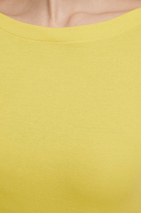 Lauren Ralph Lauren Tricou de damă cu bumbac 200654963 galben