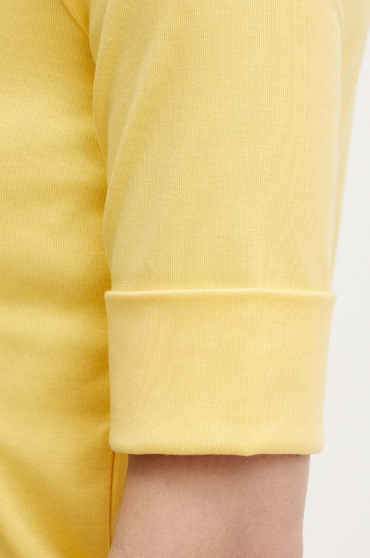 Lauren Ralph Lauren t-shirt γυναικείο με βαμβάκι 200654963 κίτρινο