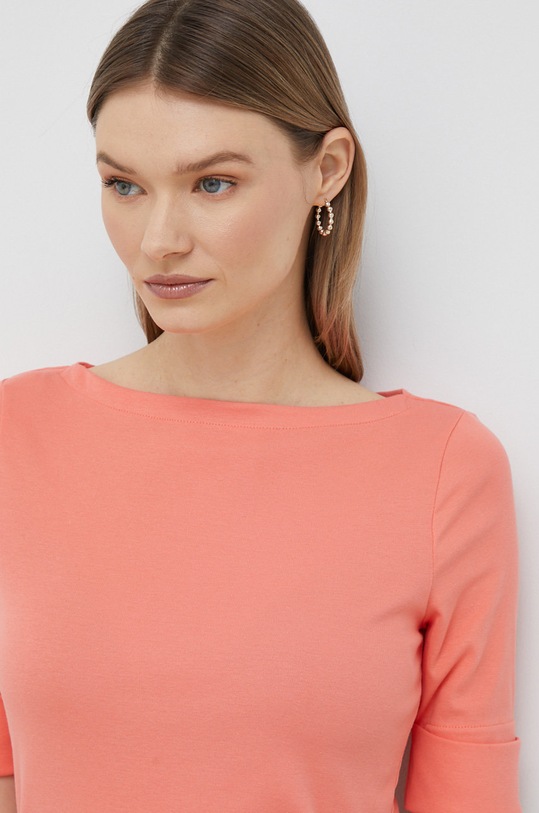 Lauren Ralph Lauren t-shirt pomarańczowy 200654963