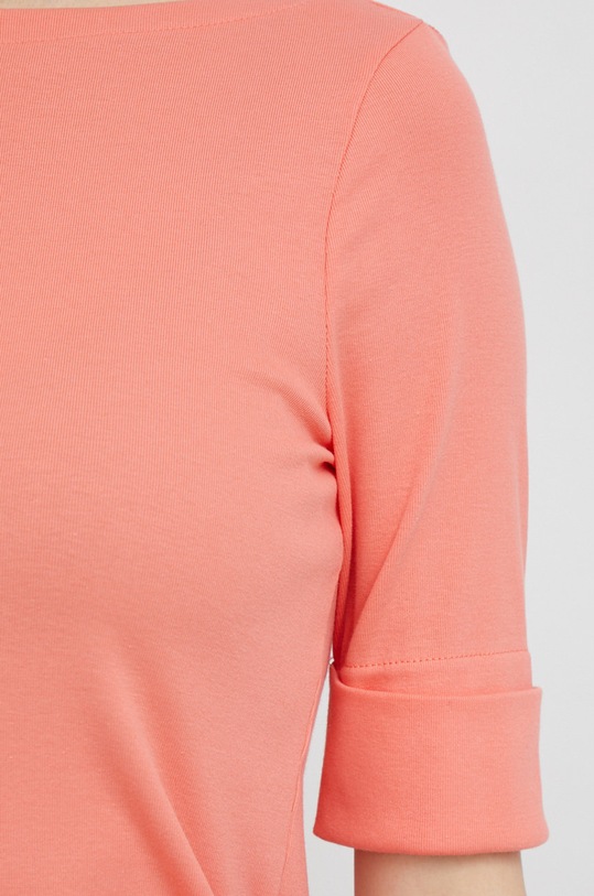 Lauren Ralph Lauren t-shirt 200654963 pomarańczowy