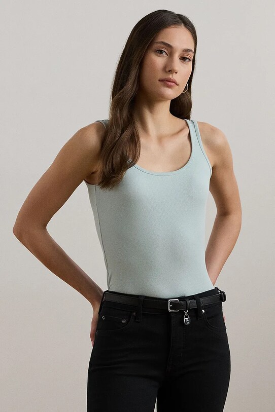 Топ Lauren Ralph Lauren regular голубой 200704777