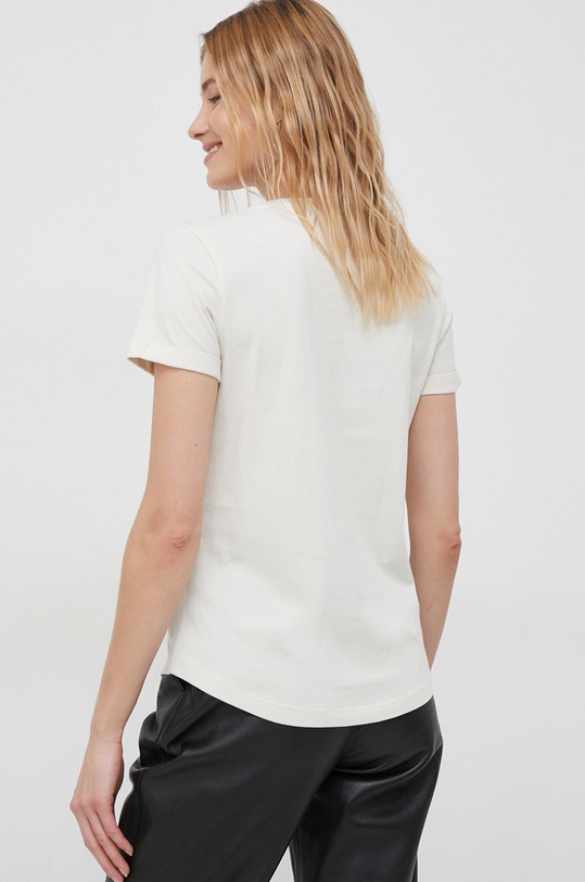 Îmbrăcăminte Lauren Ralph Lauren tricou din bumbac 200889219 bej