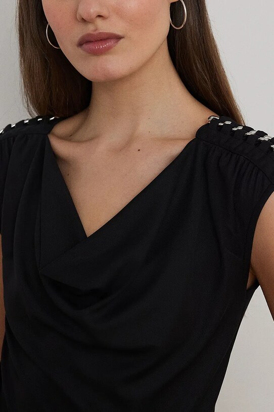 Блуза Lauren Ralph Lauren черен 200889317