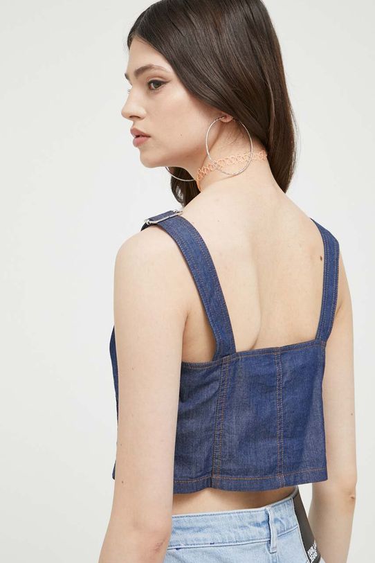 Îmbrăcăminte Love Moschino bluza W.C.E77.01.T.174A bleumarin