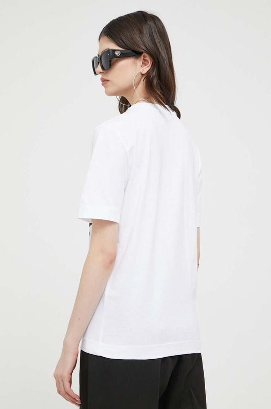 Odzież Love Moschino t-shirt bawełniany W.4.F15.4H.M.3876 biały