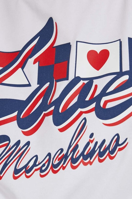 Love Moschino top W.4.H62.02.E.1951 biały