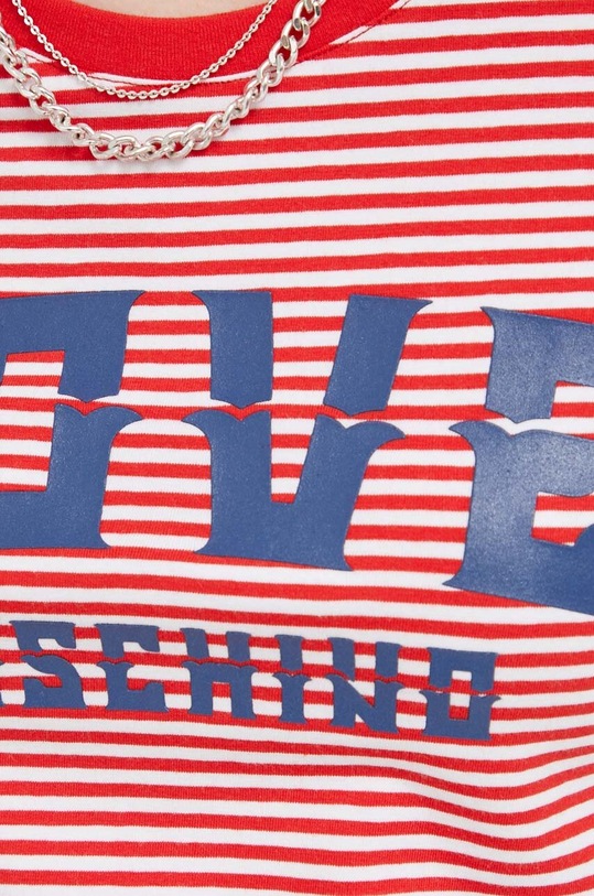 Love Moschino tricou W.4.H19.38.E.2426 rosu