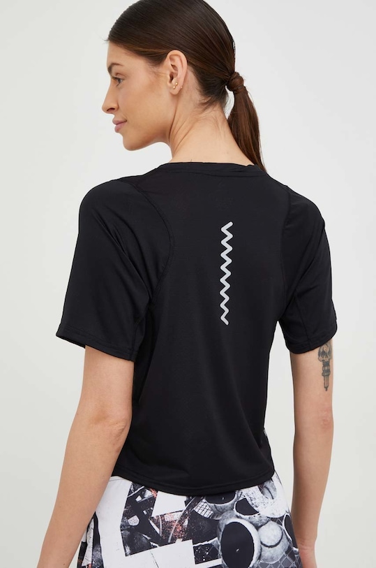 Odzież adidas Performance t-shirt do biegania Fast HC6345 czarny