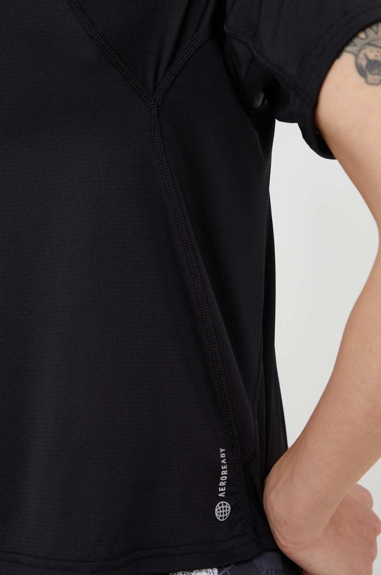 adidas Performance t-shirt do biegania Fast HC6345 czarny