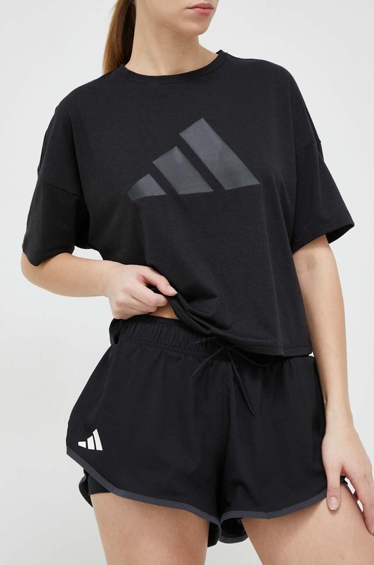 adidas Performance t-shirt treningowy Train Icons HD8973 czarny