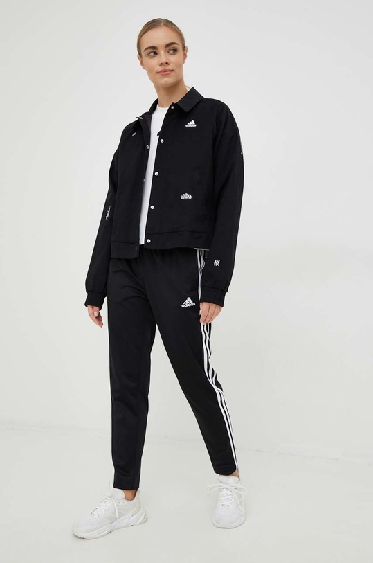 Adidas tricou din bumbac IB8517 alb SS23