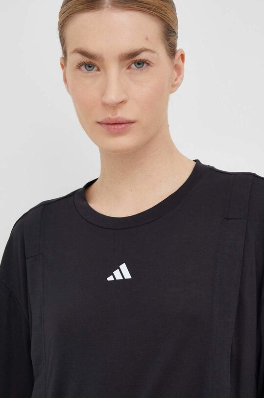 Adidas Performance tricou antrenament maternitate Training Essentials negru IC2325