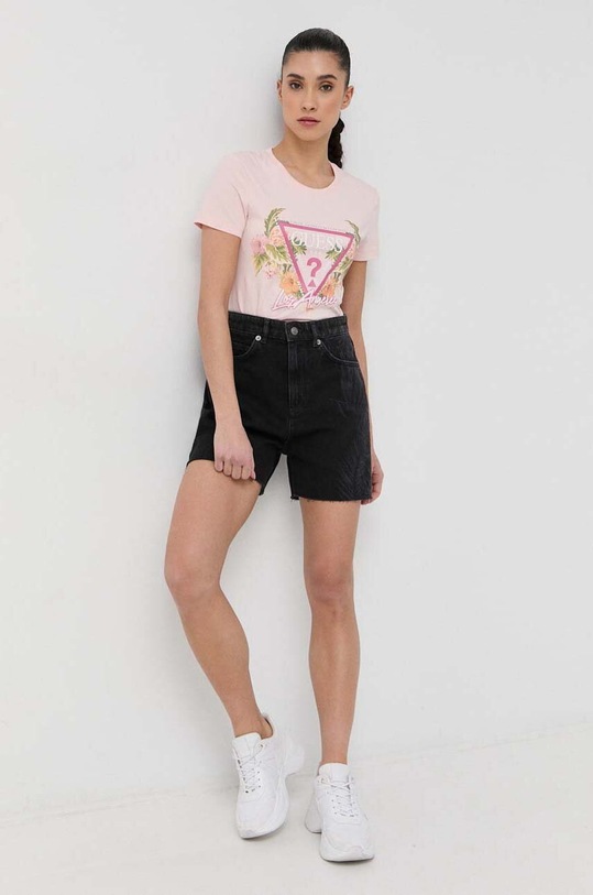 Tričko Guess W3GI41.J1314 růžová SS23
