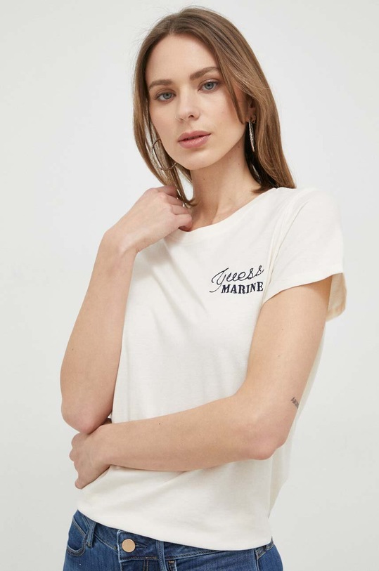 Tričko Guess béžová W3GI37.K46D1
