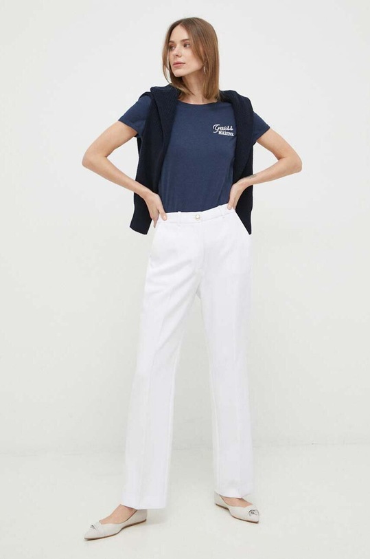 Guess t-shirt W3GI37.K46D1 granatowy SS23