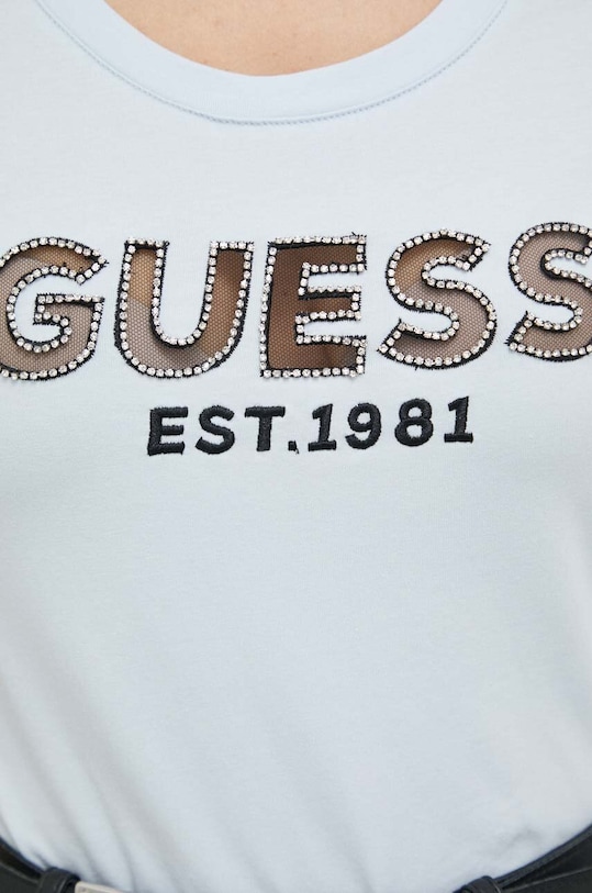 Guess t-shirt W3GI35.J1300 niebieski
