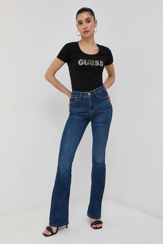 Guess t-shirt W3GI35.J1300 czarny SS23