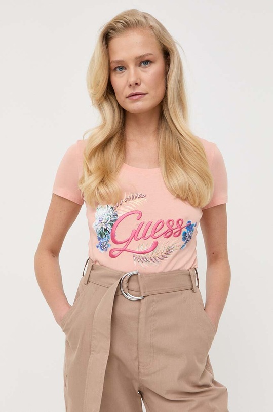 Tričko Guess oranžová W3GI40.J1314