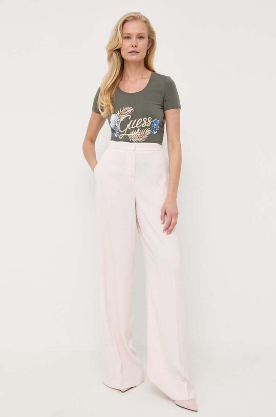 Футболка Guess W3GI40.J1314 зелёный SS23