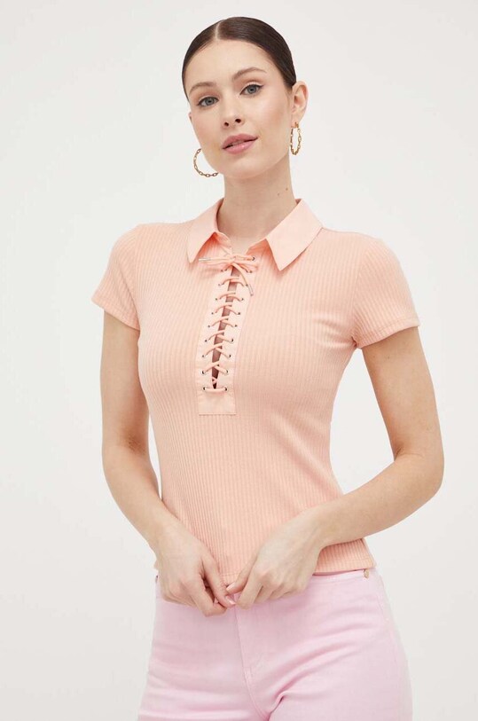 Guess tricou portocaliu W3GP24.K86Z2