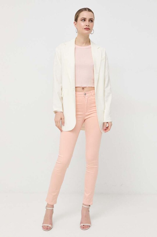 Tričko Guess SMOKED W3GP34.KBQI0 ružová SS24