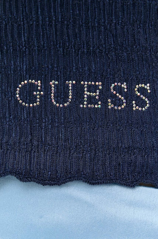 Guess t-shirt SMOKED granatowy W3GP34.KBQI0