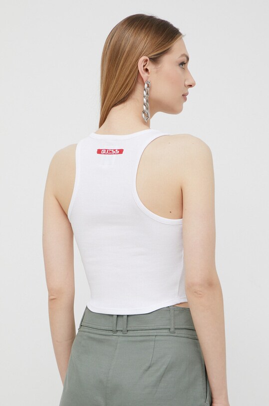 Îmbrăcăminte Guess top x Banksy W3GI55.KA0H3 alb