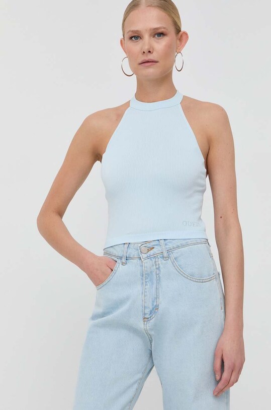 Top Guess slim plava W3GZ02.Z2ZN0