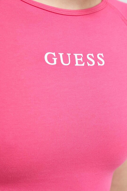 Футболка Guess V3RP16.KABR0 розовый