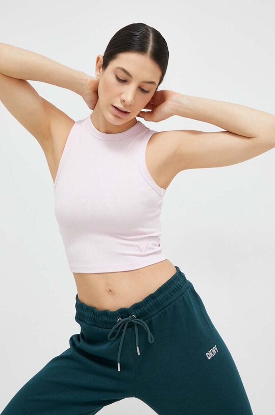 Guess top EDIE różowy V3GP19.K8RT2